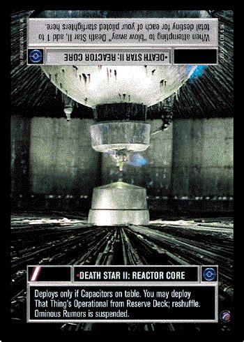 Star Wars CCG Death Star II: Reactor Core