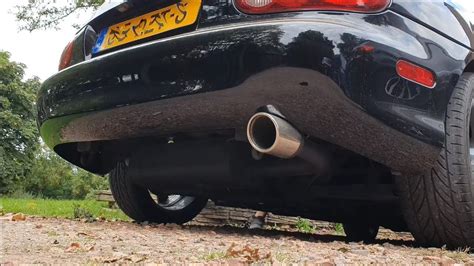 Mazda Mx Nbfl Nb Mk With Ulter Sport Rs Muffler And M Motorsport