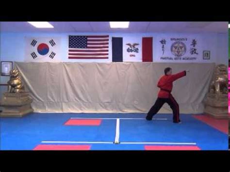 Tan Gun Dan Gun Itf Tae Kwon Do Tutorial With Diagram Youtube