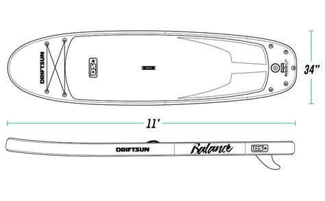 Amazon Driftsun Foot Extra Wide Inflatable Stand Up Paddle