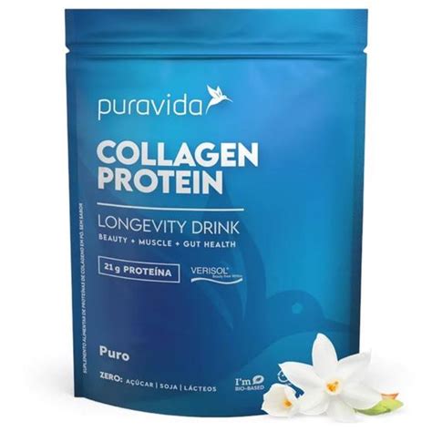 COLLAGEN PROTEIN Colágeno SABOR PURO NEUTRO de 450 G PURA VIDA