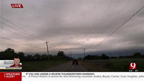 Severe Thunderstorms Develop Across The State Wednesday Morning