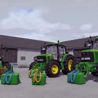 Pakiet obciążników John Deere v1 0 0 0 Farming Simulator 25 Mody