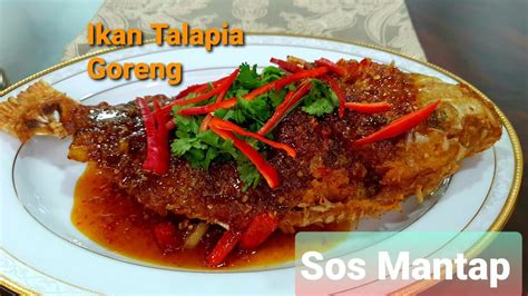 Ikan Talapia Goreng Ala Thai Sos Ikan