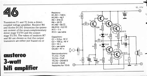 Austereo 3 Watt Amplifier Elektor Magazine