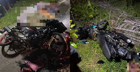 Motosikal Bertembung Dua Remaja Dilapor Maut