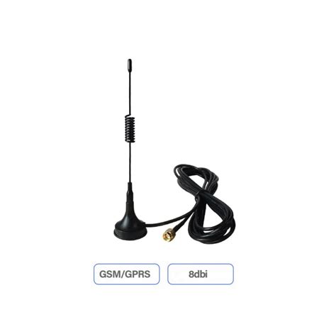 Antena G G G Omnidireccional Dbi Conector Macho Sma Alta Ganancia