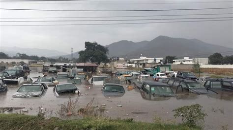 Fuertes Lluvias Dejan Inundaciones Y Derrumbes En Puebla N