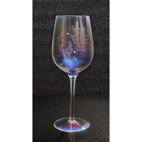 Pahar Lustre Wine Glass Be A Unicorn Boxer