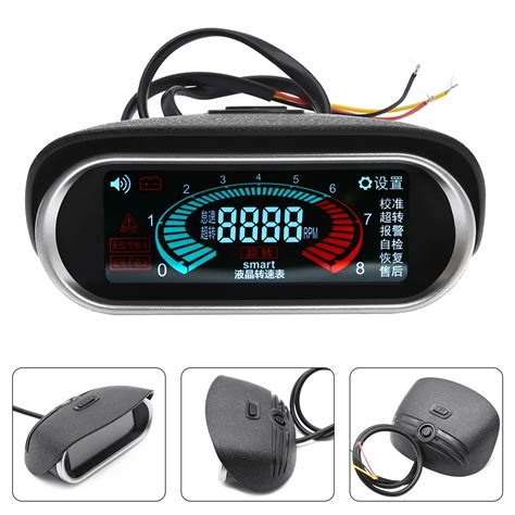 U Min Meter Auto Spur Auto Drehzahl Messer Digital Lcd V Auto