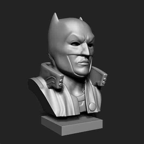 Archivo Stl Busto De Batman・objeto Para Impresora 3d Para Descargar・cults