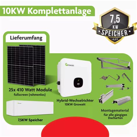 10kw Photovoltaik Komplettanlage Mit Speicher Jetzt Kaufen