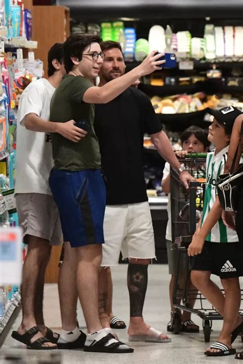 Lionel Messi Spotted Grocery Shopping with Family in Miami - City News ...