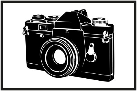 Vintage Camera Classic Silhouette Graphic by N-paTTerN · Creative Fabrica