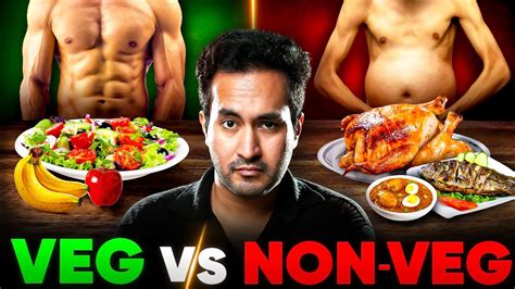 Veg Vs Non Veg Who Is Stronger And Will Live More Youtube