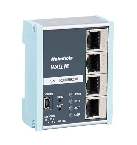 The Helmholz Wall Ie Industrial Ethernet Router Bridge And Firewall