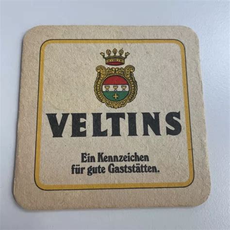 Alter Bierdeckel Veltins Brauerei Meschede Grevenstein Hochsauerland