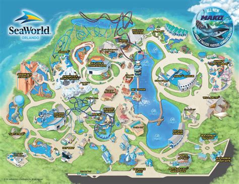 Seaworld maps seaworld orlando – Artofit