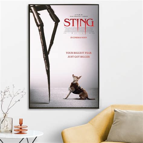 Sting 2024 Poster Horror Movie Poster Minimalist Aesthetic Poster Wall