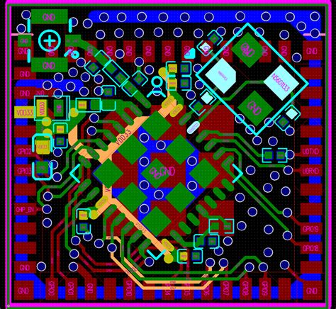 Pcb 版图布局 Esp32 C3 — Esp 硬件设计指南 Latest 文档