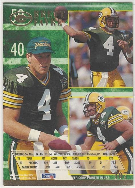 Brett Favre Collector S Edge Black Label Packers Hof Id