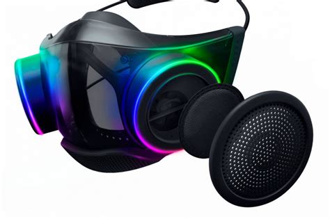 Razer начала продажи своей умной защитной маски с RGB подсветкой Razer