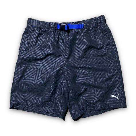 Puma Dry Cell Belt Short Pants Fesyen Pria Pakaian Bawahan Di Carousell