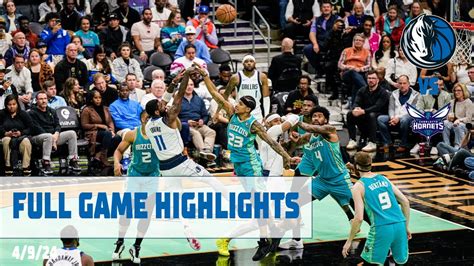 Frontpagebets Nba Dallas Mavericks Vs Charlotte Hornets