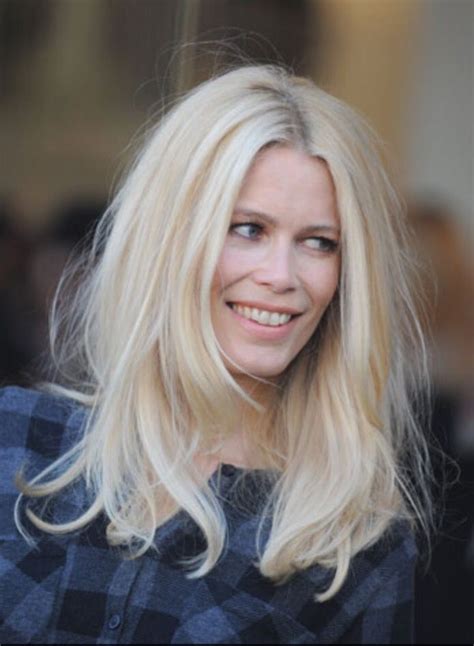 Claudia Schiffer Hair In Blonde Hair Hair Inspo Color Hair Stylies