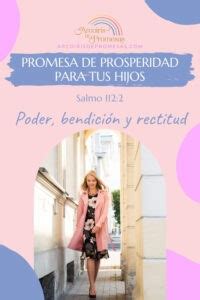 Promesa De Prosperidad Para Tus Hijos Arcoiris De Promesas