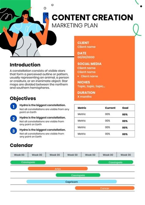 Design This Creative Content Marketing Plan Proposal Ready Made Template