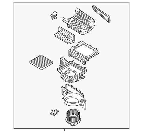 2020 2021 Kia Telluride Blower Assembly 97100 S9030 QuirkParts