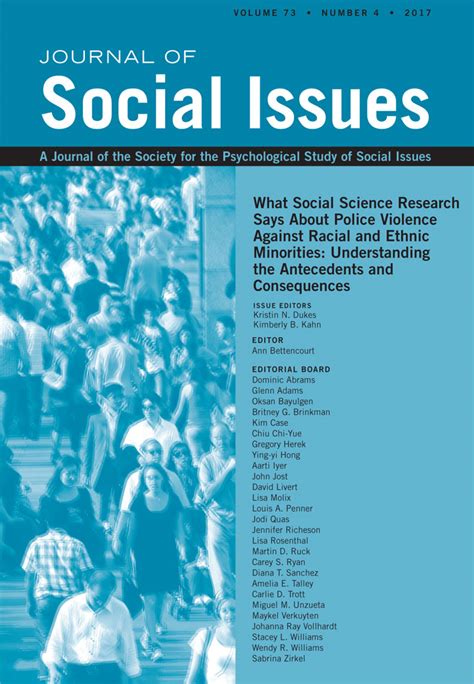 The Trauma Lens Of Police Violence Against Racial And Ethnic Minorities Bryant‐davis 2017