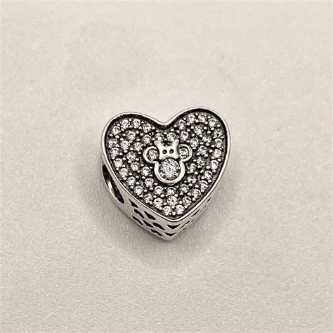 Pandora Mickey And Minnie Sparkling Charm Gem