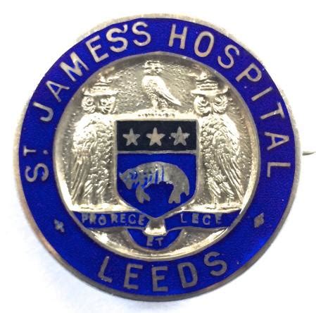 Sally Bosleys Badge Shop St James S Hospital Leeds Silver Nurses Badge