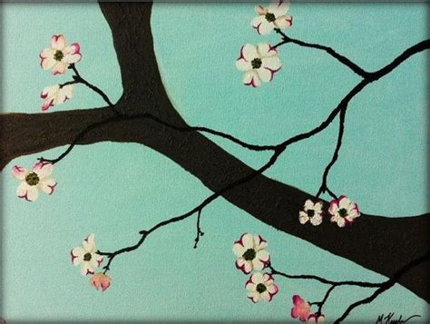 Dogwood Tree Painting at PaintingValley.com | Explore collection of ...