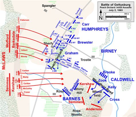 map of the battle of gettysburg 2