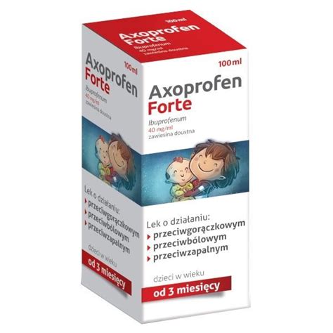 Axoprofen Forte Zawiesina Doustna 40mg Ml 100 Ml Ibuprofen Allecco Pl