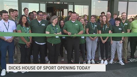 Former Dick S Sporting Goods Now House Of Sport Grand Reopening