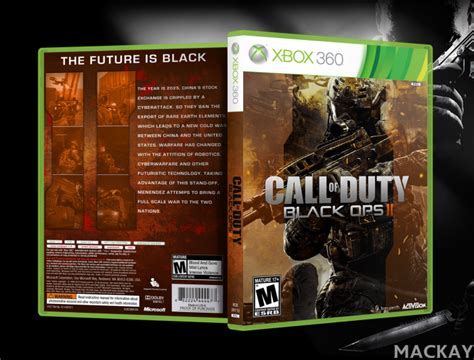 Call Of Duty Black Ops Xbox Box Art Cover By Mackay