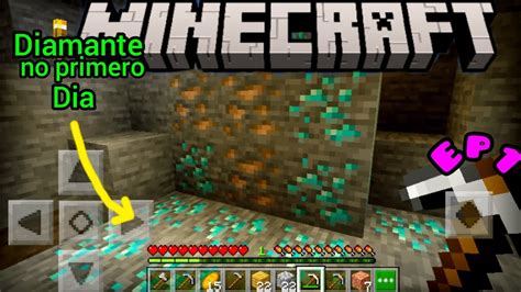 Nova S Rie Survival No Minecraft Diamante No Primero Dia Youtube