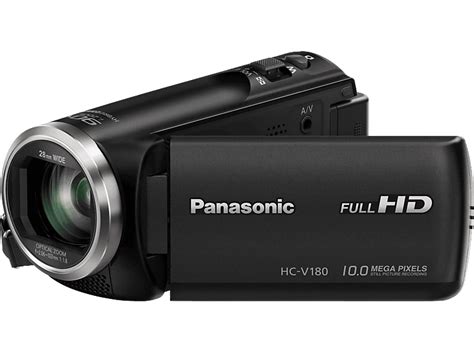 PANASONIC HC-V180 Camcorder , BSI MOS 2,5 Megapixel, 50xopt. Zoom ...