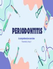 Understanding Periodontitis Causes Symptoms Treatments Course Hero