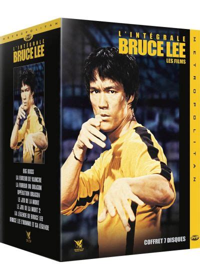 Dvdfr Lintégrale Bruce Lee Les Films Coffret 7 Disques Dvd