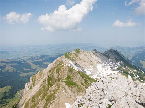 Rückblick vom Vorgipfel des Girenspitz Fotos hikr org