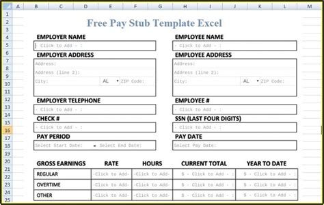 1099 Pay Stub Template Excel - Template 1 : Resume Examples #Ze12EXo8jx