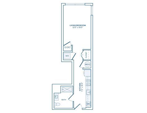 Floor Plans: Studio, 1-, 2-, & 3-Bedroom Apartments in D.C