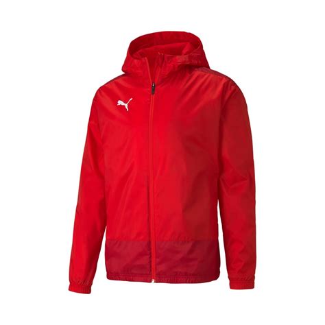 PUMA TeamGOAL 23 Training Rain Jacket Puma Red Chili Pepper 656559 01