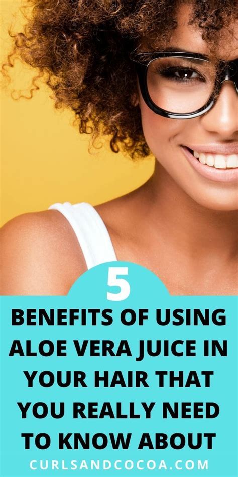 Aloe Vera Juice For Hair And Its Huge Benefits For You Aloe Vera Juice Natural Hair Styles