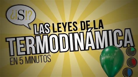 Las Leyes De La Termodinámica ¡en Cinco Minutos Conocer Ciencia